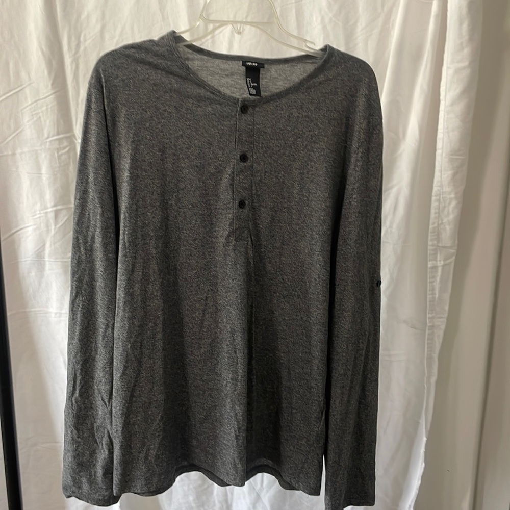 Heather grey long sleeve